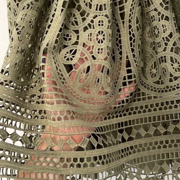 Anthropologie ERI + ALI Ruffled Lace Tank NEW WITH NO TAGS - Picture 6 of 11